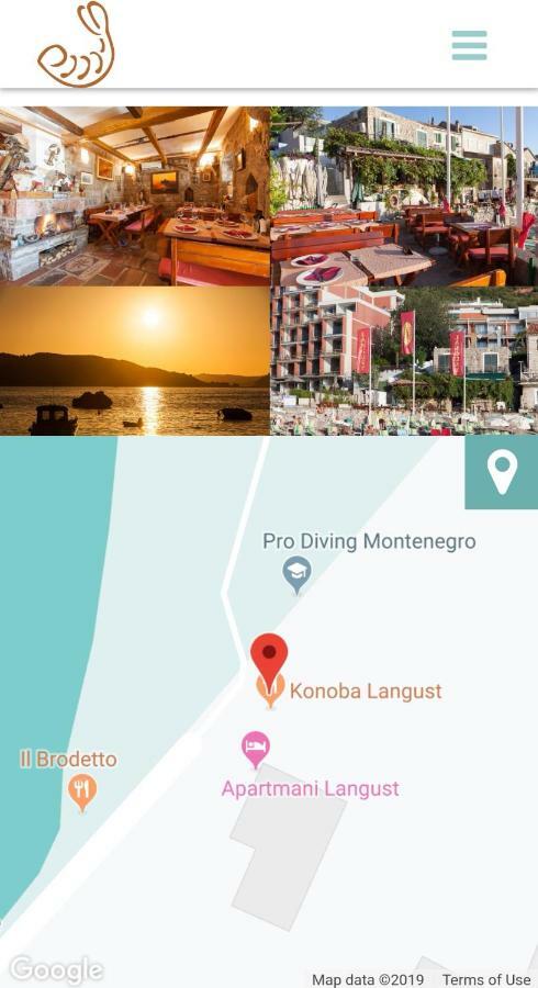 Langust - Free Parking Appartement Sveti Stefan Buitenkant foto